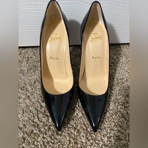 Red bottoms size 38 1/2